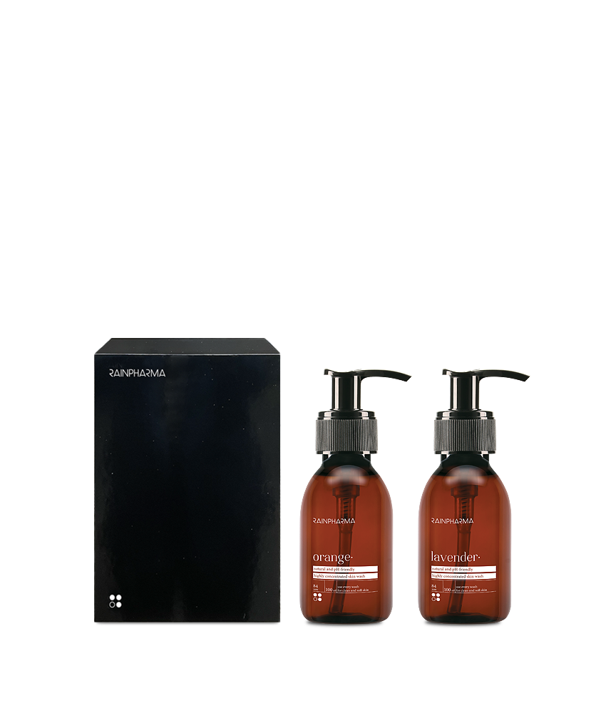 Duo Skin Wash Lavender + Skin Wash Orange