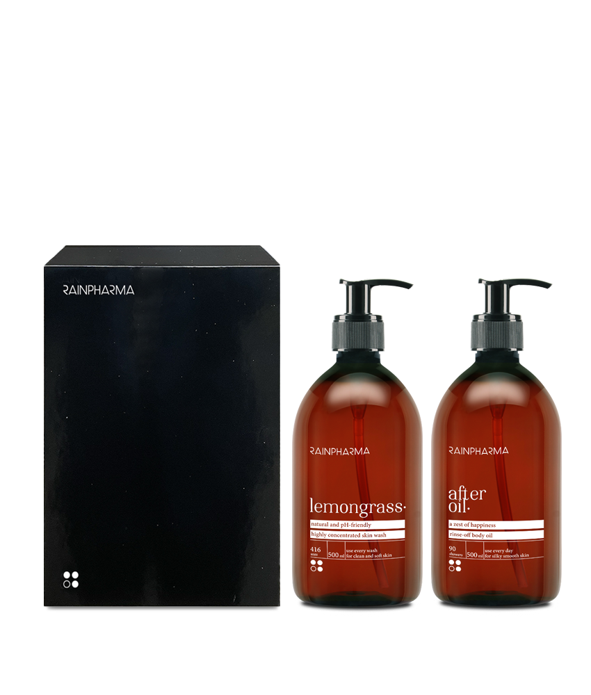 Duo Skin Wash Lemongrass + After Oil 500 ml