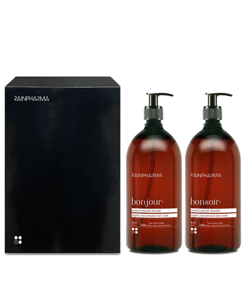 Duo Skin Wash Bonjour + Skin Wash Bonsoir 1000 ml