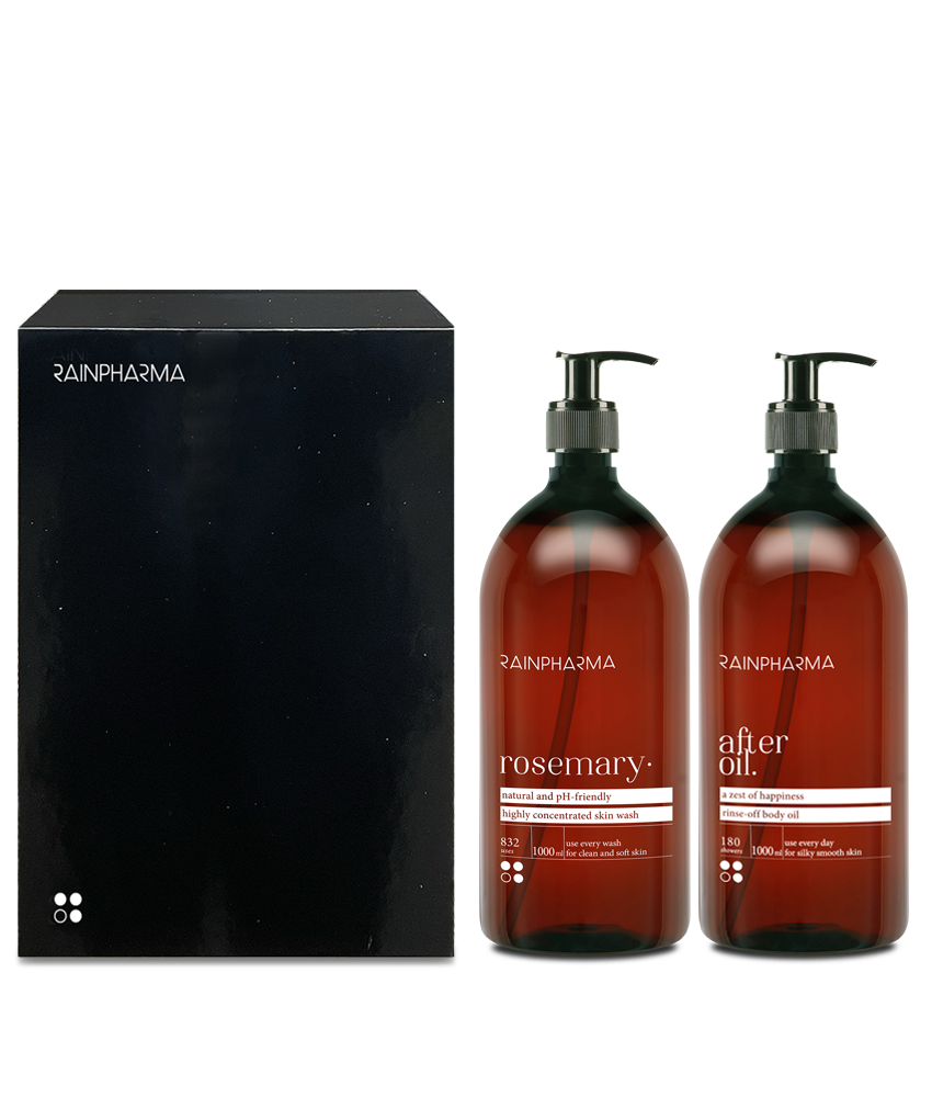 Duo Skin Wash Rosemary + After Oil 1000 ml