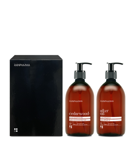 Duo Skin Wash Cedarwood + After Oil 500 ml