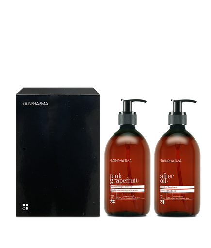 Duo Skin Wash Pink Grapefruit + After Oil 500 ml 