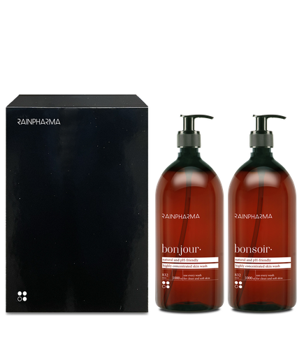 Duo Skin Wash Bonjour + Skin Wash Bonsoir 1000 ml